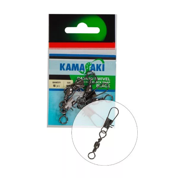 Kamasaki Agrafă Vârtej Ambalată 2 6Buc/Pachet