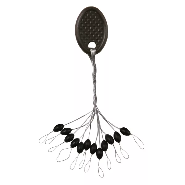 Nevis Stop cauciuc Negru S 4x2mm 12buc