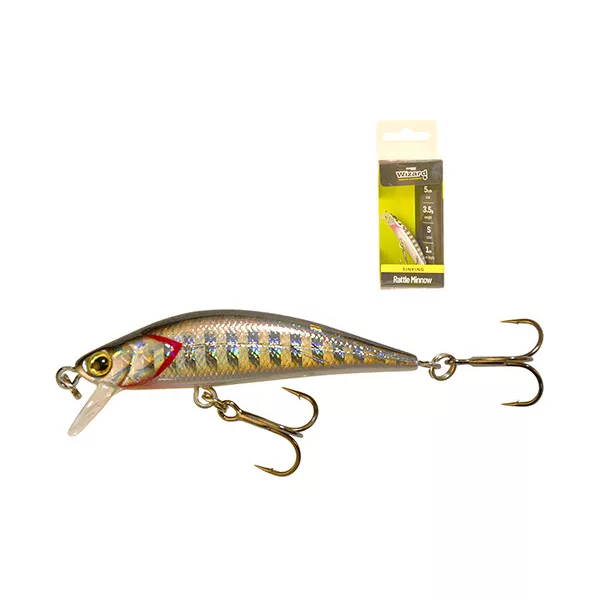Wizard Rattle Minnow Sinking S 5cm 3,5gr Vobler