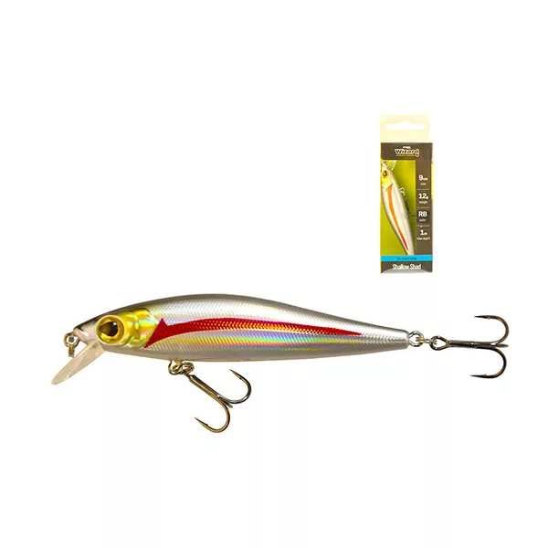 Wizard Shallow Shad Floating RB 9cm 12gr Vobler