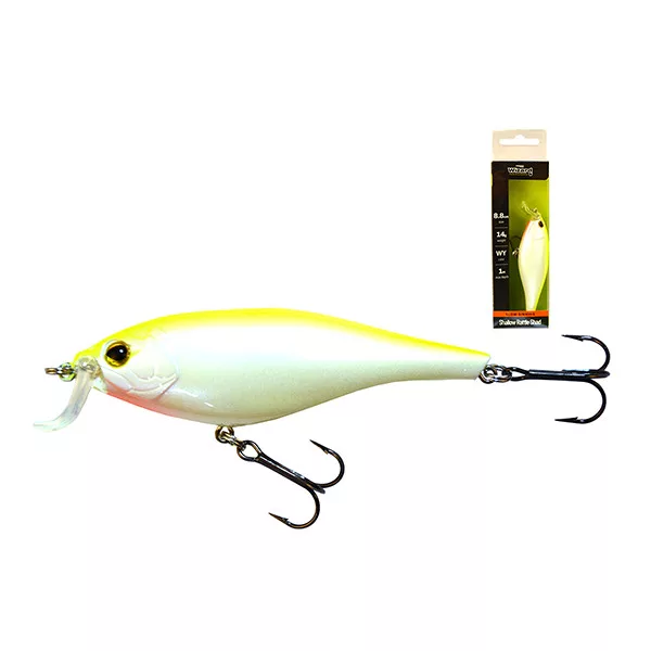 Wizard Shallow Rattle Shad Slow-Sinking WY 8,8cm 14gr Wobbler