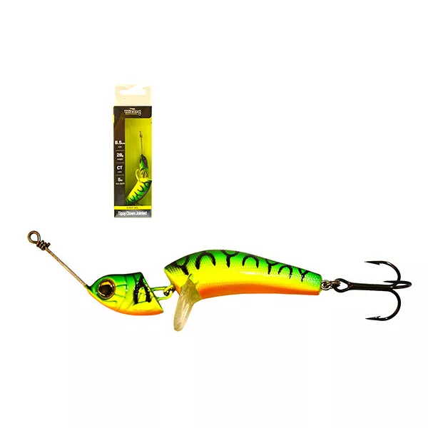 Wizard Tipsy Clown Jointed Sinking CT 8,5cm 28gr Wobbler