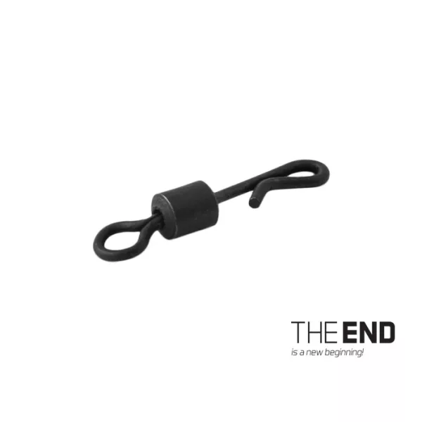 Delphin THE END Vârtej cu agrafă rapidă / 10buc #4 / G-ROUND