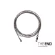 Delphin THE END Leadcore + swivel montură legată / 3 buc. 1m