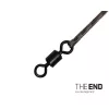 Delphin THE END Leadcore + swivel montură legată / 3 buc. 1m