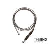 Delphin THE END Leadcore + PIN clip cârlig legat / 3buc 1m