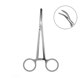 Delphin Pensetă curbată Delphin 15cm