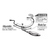 Decoy DS-12 Slide Weight 3,5gr Offset Ólom 3db