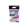 Decoy Area Jiggy Type XII AH-12 #6 Barbless Füles Szakáll Nélküli Egyágú Ragadozóhalas Horog 12db