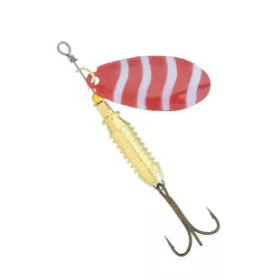   Kamasaki Parrot Lingură rotativă Roșu-Galben Ondulat 4 - 10gr