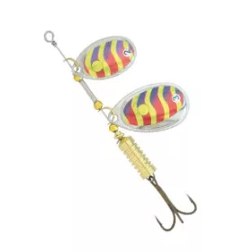   Kamasaki Stork Lingură rotativă Roșu-Auriu Sclipici 2 - 6gr