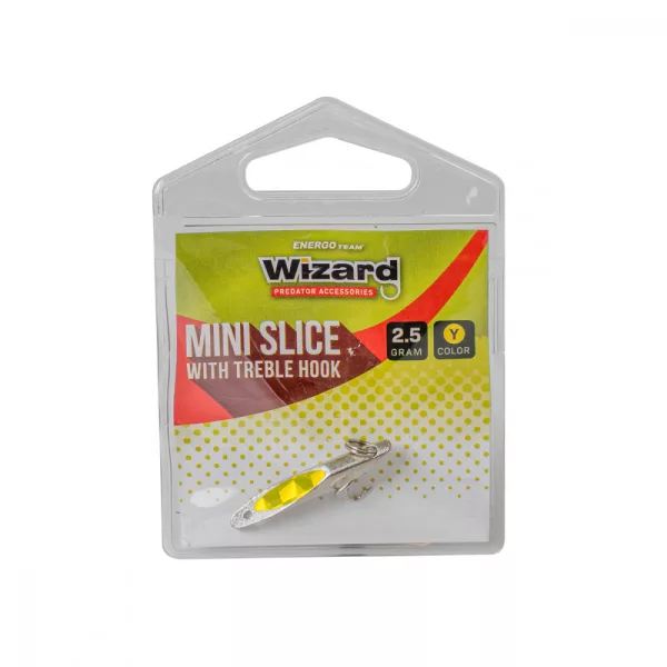 Wizard Mini Slice Linguriță Oscilantă Galbenă - 4gr