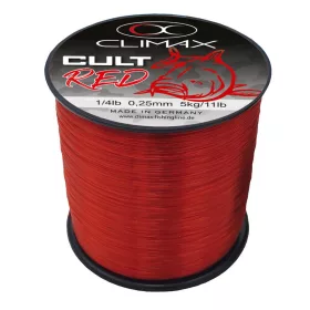 Climax Cult Carp Red Mono 1000m 0,40mm Monofil Főzsinór