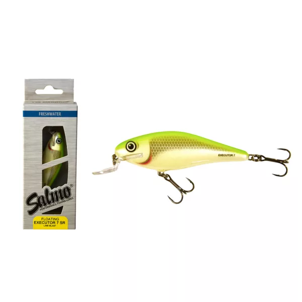 Salmo IEX7SR Executor LBS 7cm 8gr Vobler plutitor