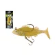 Wizard Swimbait Perch Golden-White 7,62cm Nalucă de cauciuc
