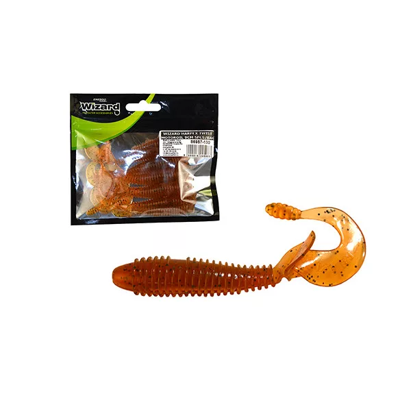 Wizard Harpex Twist Double Evo Motoroil 9cm Twister 5 buc