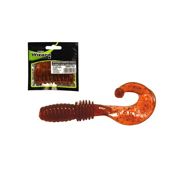 Wizard Harpex Twist Extra Claret 5cm Twister 10 buc