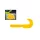 Wizard Harpex Twist Yellow 5cm Twister 10buc