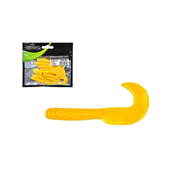 Wizard Harpex Twist Yellow 5cm Twister 10buc