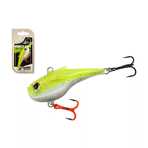 Wizard Strike+ Verti Kill Zander Yellow 6,5cm 20gr Vertikális Műcsali