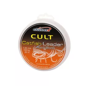   Climax Cult Catfish Hard Mono Leader 50m 1,20mm 100kg Harcsázó Monofil Előkezsinór