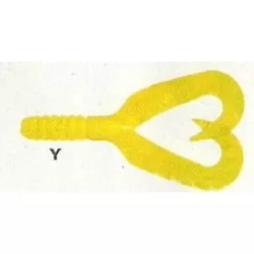   Manns Bait Co. Ltd Twister cu coadă dublă Twister Y 101mm - 8 buc