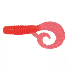  Manns Bait Co. Ltd Twister Mannipulator Grub Roșu Japonez 101mm - 8buc