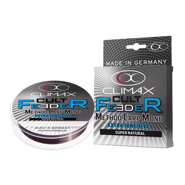 Climax Cult Feeder Method Carp Mono 300m 0,22mm Dark Brown Monofil Főzsinór