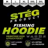 Stég Product Zöld Kapucnis Pulóver M