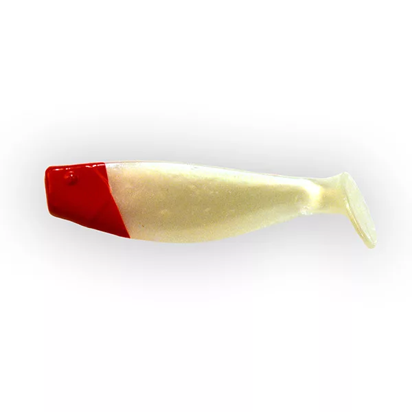 Manns Shad PRH-Gyöngyház Pirosfejű 4,5cm Gumihal 12db