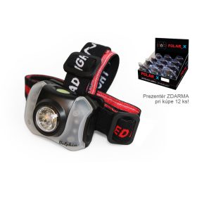 Lanternă frontală Delphin POLAR_X 5+4 LED