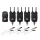 Set indicator de mușcătură Delphin OPTIMO 9V 4+1 + CSW II Swinger + Snag