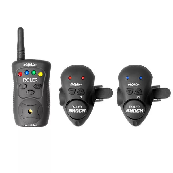 Set indicator de mușcătură Delphin ROLER SHOCK 2+1
