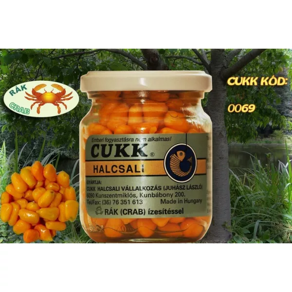 Cukk Porumb Dulce Portocaliu (cu Aromă de Rac