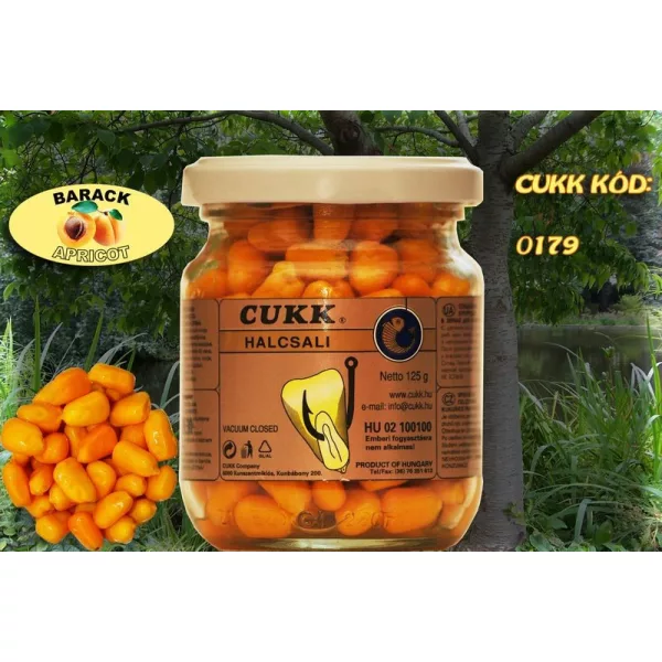 Cukk Portocaliu pal, cu Piersică