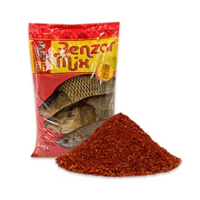 Benzár Mix Crap-Caras Roșu Nadă 1kg