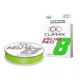   Climax iBraid Neo X8 Fluo Chartreuse 135m 0,22mm 19,1kg Fonott Főzsinór
