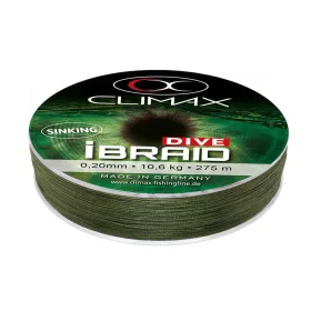   Climax iBraid Dive Sinking Olive Green 275m 0,10mm 4,1kg Fonott Főzsinór