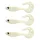 Nevis Twister Shad Vantage 9cm 6,56gr 3 buc/set /alb/ Momeală plastică