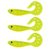 Nevis Twister Shad Vantage 9cm 6,56gr 3buc/pachet /galben-sclipici/ Nălucă plastică