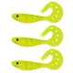 Nevis Twister Shad Vantage 9cm 6,56gr 3buc/pachet /galben-sclipici/ Nălucă plastică