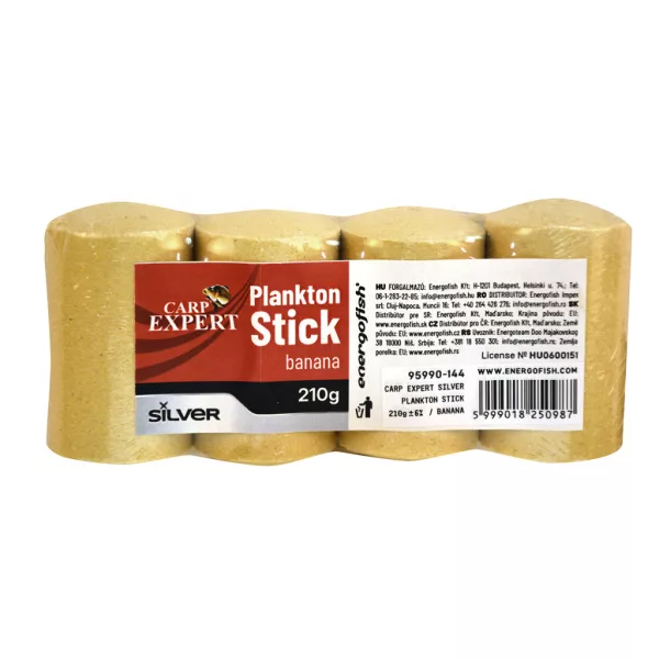Tabletă plancton Carp Expert Banană 220gr 4 buc