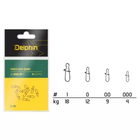 Delphin Fastlock Snap C-01/10 buc BN/0