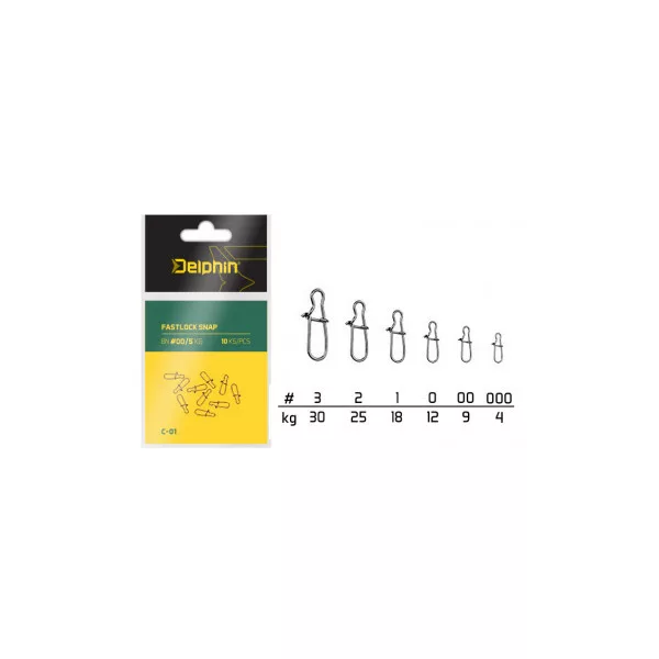 Delphin Fastlock Snap C-01/10 buc BN/2