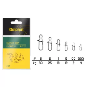 Delphin Fastlock Snap C-01/10 buc BN/3