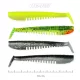 Nevis Impulse Shad 10cm 6,92gr 4buc/pachet 4culori Nalucă plastic