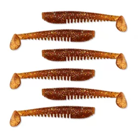   Nevis Impulse Shad 6,3cm 1,77gr 6buc/pachet Maro Sclipici Nălucă de plastic