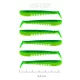Nevis Impulse Shad 6,3cm 1,77gr 6buc/pachet Verde Sclipici Nălucă de plastic
