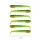 Nevis Impulse Shad 6,3cm 1,77gr 6buc/pachet Verde-Portocaliu Sclipici Nălucă de plastic
