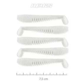   Nevis Impulse Shad 7,5cm 3,05gr 5buc/pachet Alb Nălucă de plastic